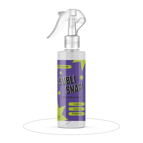 SubliSnap!™ Sublimation spray for permanent bond to cotton