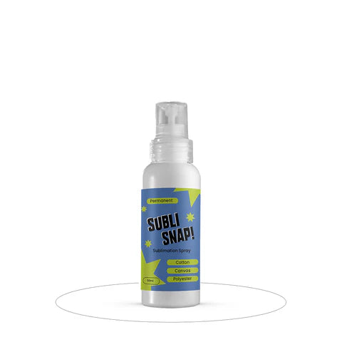 SubliSnap!™ Sublimation spray for permanent bond to cotton